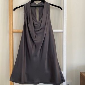 Silk Grey Vince Top